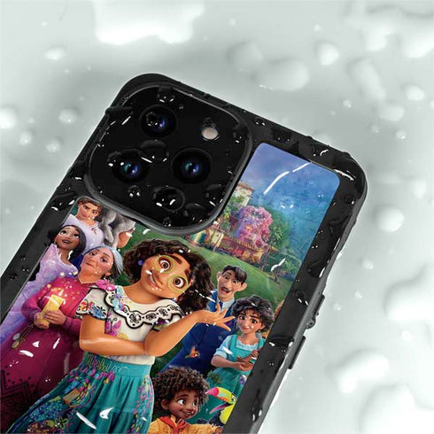 Disney Encanto Familia Poster iPhone 15 Pro Waterproof Case